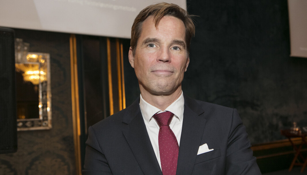 - Det er ikke noe som heter midlertidig lov i Norge, sier Marius Dietrichson. - Det er ikke noe som heter midlertidig lov i Norge, sier Marius Dietrichson.