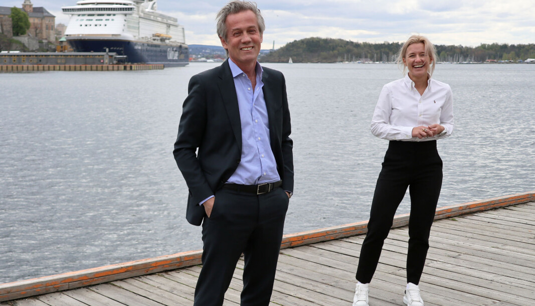 Managing partner Morten Goller og kommunikasjons- og markedsdirektør Christine Liæker Lindberg har grunn til å smile. Managing partner Morten Goller og kommunikasjons- og markedsdirektør Christine Liæker Lindberg har grunn til å smile.