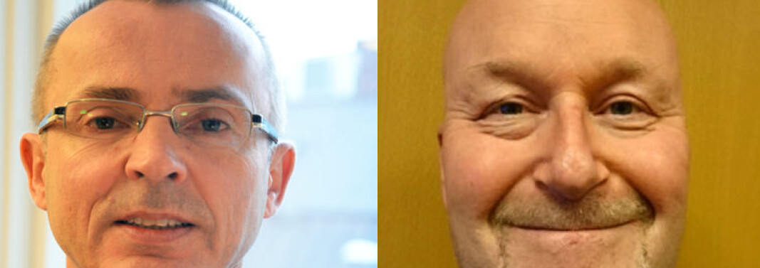 Frank Kjetil Olsen (t.h) er kritisk til at DA-direktør Sven Marius Urke omtaler domstolene og Domstoladministrasjonen som én enhet. Frank Kjetil Olsen (t.h) er kritisk til at DA-direktør Sven Marius Urke omtaler domstolene og Domstoladministrasjonen som én enhet.