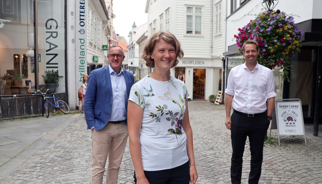 Audun Stornes, June Snemyr og Jone Stakkestad er alle nye advokater i Stavanger. Audun Stornes, June Snemyr og Jone Stakkestad er alle nye advokater i Stavanger.