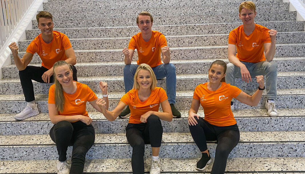 Eskil Fladsrud, Maria Dammen, Hans Martin Helgesen, Thea Rabe, Silje Møller Schiefloe og Håvard Almås sitter i Lovstafetten-styret. Eskil Fladsrud, Maria Dammen, Hans Martin Helgesen, Thea Rabe, Silje Møller Schiefloe og Håvard Almås sitter i Lovstafetten-styret.