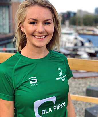 Thea Rabe er styreleder i Lovstafetten, og løp hele 77 kilometer på lørdag. Thea Rabe er styreleder i Lovstafetten, og løp hele 77 kilometer på lørdag.