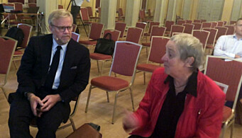 Jon Wessel-Aas og Anne-Margrethe Lund. Jon Wessel-Aas og Anne-Margrethe Lund.