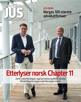 Finansavisen JUS presenterte sin årlige oversikt over landets 100 største advokatfirmaer tidligere i høst. Finansavisen JUS presenterte sin årlige oversikt over landets 100 største advokatfirmaer tidligere i høst.