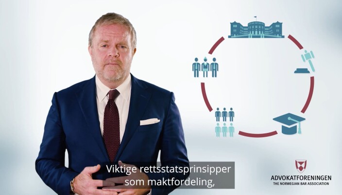 Torsdag ettermiddag holdt Jon Wessel-Aas sin første årstale som leder av Advokatforeningen. Torsdag ettermiddag holdt Jon Wessel-Aas sin første årstale som leder av Advokatforeningen.