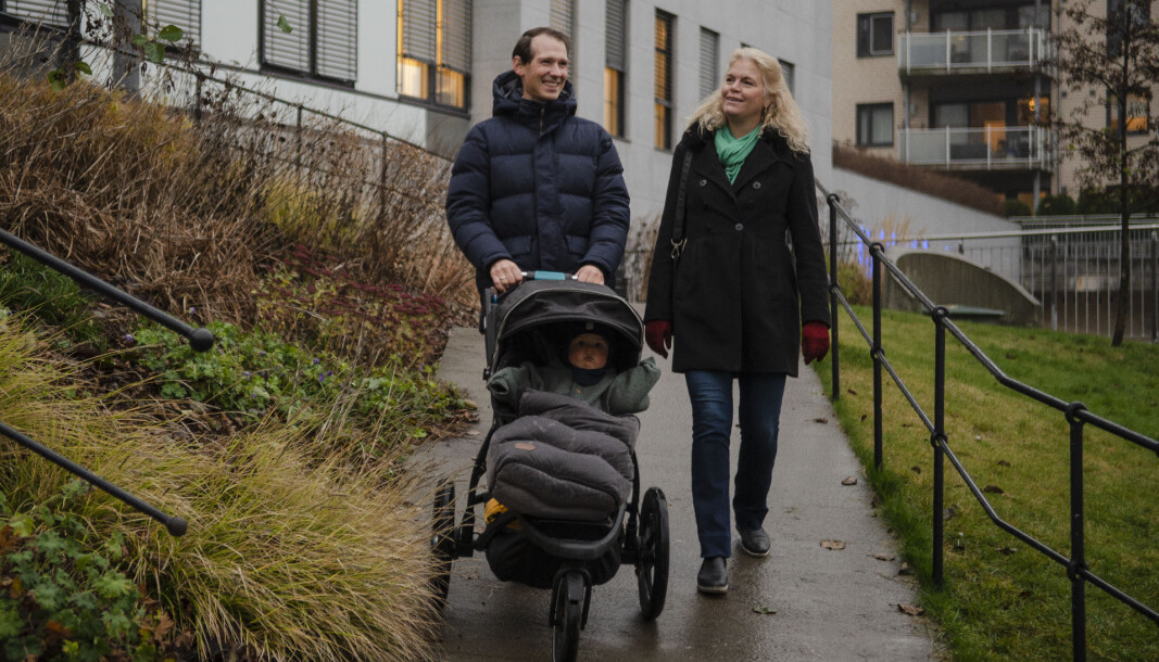 Emanuel Feinberg gikk rett fra plenumssaken til pappa-permisjon. Emanuel Feinberg gikk rett fra plenumssaken til pappa-permisjon.