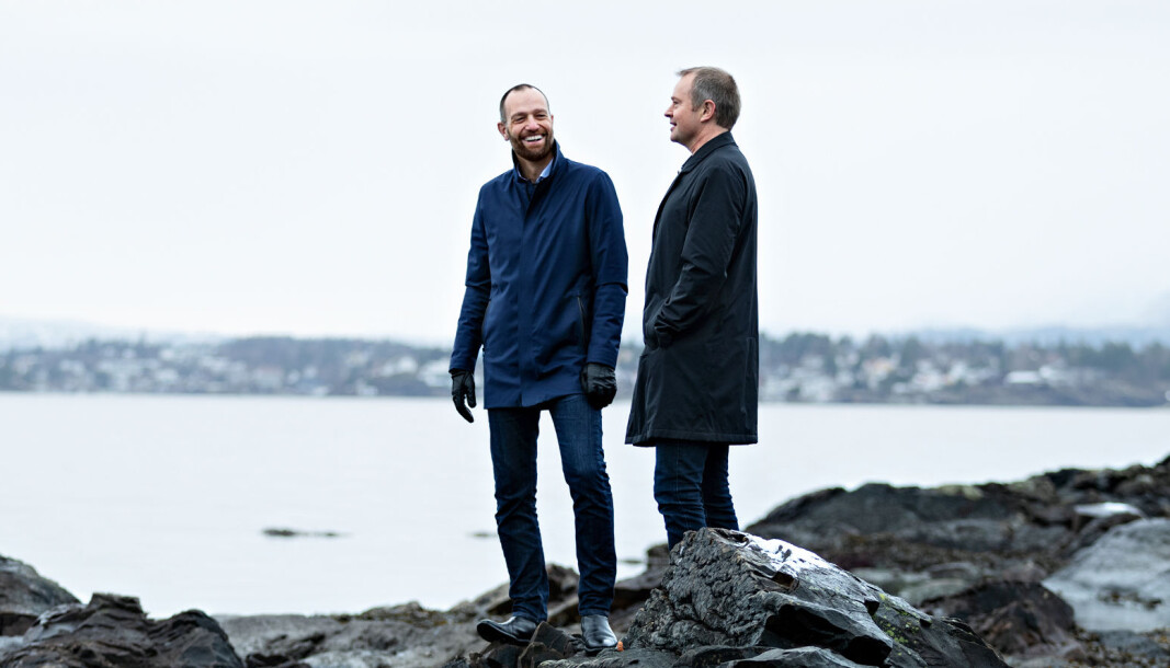 Frode Støle og Jens Naas-Bibow ser frem til å hjelpe kundene fra sitt nye firma 1,5. Frode Støle og Jens Naas-Bibow ser frem til å hjelpe kundene fra sitt nye firma 1,5.