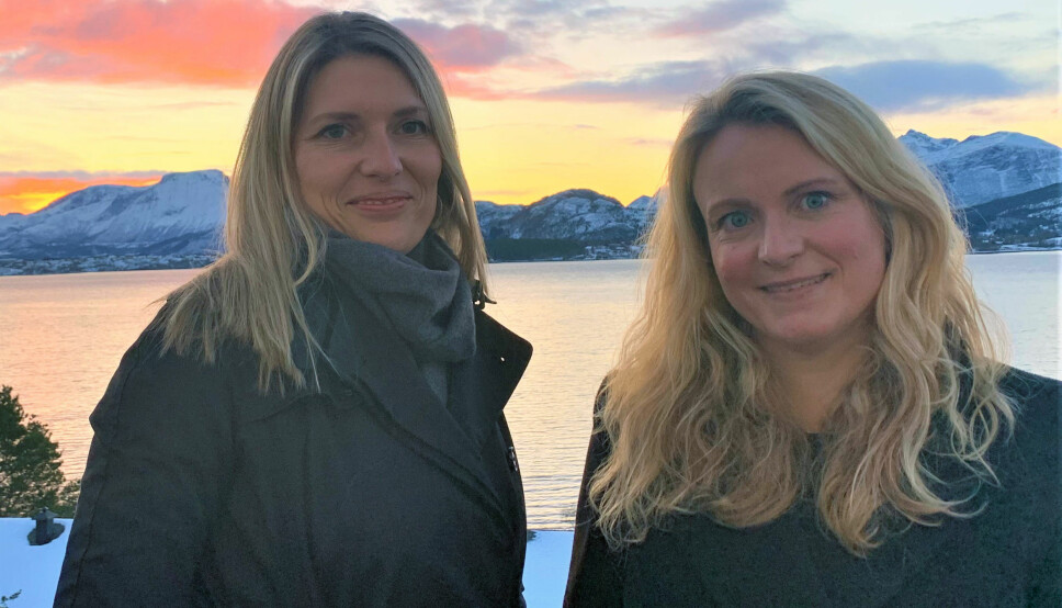 Kristine Devold (t.v.) og Elisabeth Voldsund gleder seg over å være i gang med sitt nye advokatfirma
