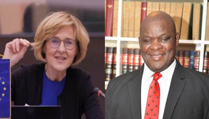 Margarete von Galen og Sternford Moyo. Margarete von Galen og Sternford Moyo.
