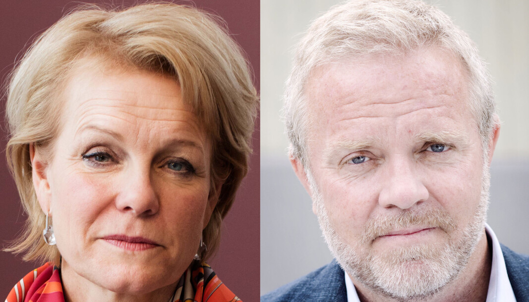 Merete Smith og Jon Wessel-Aas, henholdsvis generalsekretær og leder av Advokatforeningen. Merete Smith og Jon Wessel-Aas, henholdsvis generalsekretær og leder av Advokatforeningen.