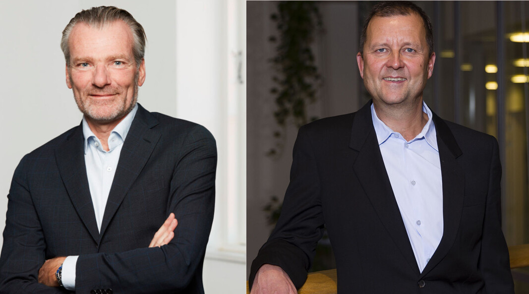 Danmarks Advokatsamfunds styreleder Peter Fogh og Help-sjef Johan Dolven har ulike oppfatninger om en analyse av konkurransen i dansk advokatbransje. Danmarks Advokatsamfunds styreleder Peter Fogh og Help-sjef Johan Dolven har ulike oppfatninger om en analyse av konkurransen i dansk advokatbransje.