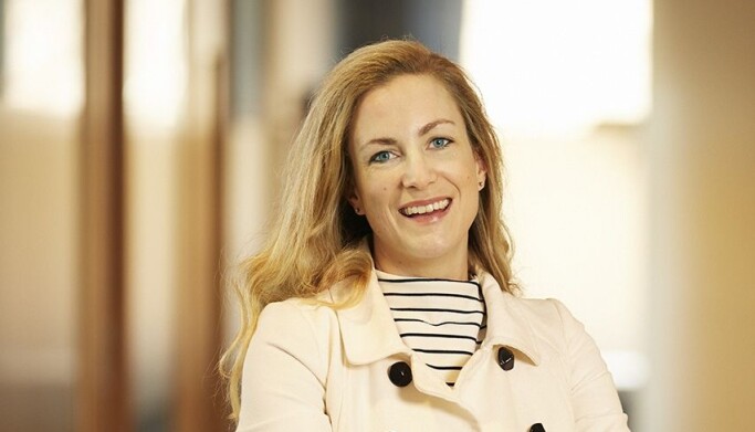 Hanne Skråmm Espeland erkjenner at den nye rutinen er litt uvant. Hanne Skråmm Espeland erkjenner at den nye rutinen er litt uvant.