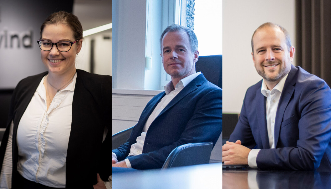 Mari Reitzel Bjerke, Jøran Sandvik og Aksel S. Tannum. Mari Reitzel Bjerke, Jøran Sandvik og Aksel S. Tannum.