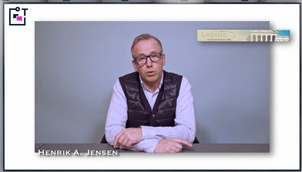 Henrik A. Jensen mener legal tech kan deles i kategoriene ekstern og intern. Han ga råd om hvordan du finner frem i jungelen av IT-løsninger. Henrik A. Jensen mener legal tech kan deles i kategoriene ekstern og intern. Han ga råd om hvordan du finner frem i jungelen av IT-løsninger.
