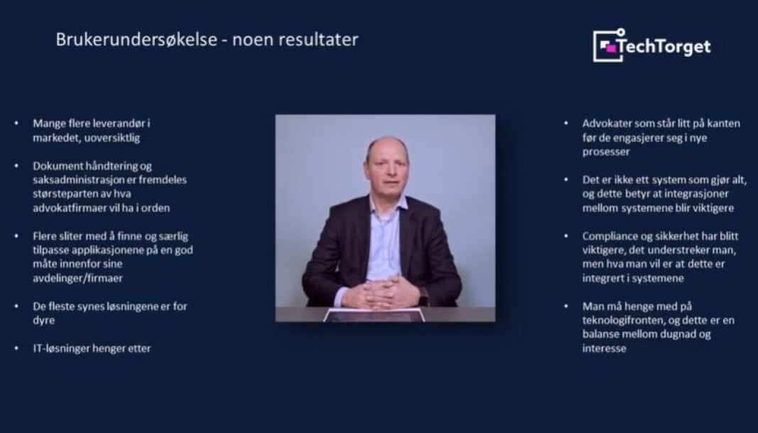 Dette er noen av hovedfunnene av brukerundersøkelsen gjennomført i forkant av TechTorget. Dette er noen av hovedfunnene av brukerundersøkelsen gjennomført i forkant av TechTorget.