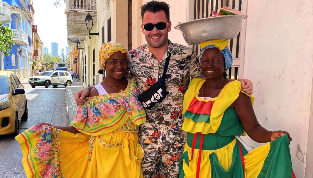 John Erik Aarsheim benyttet tiden i Colombia til å lære spansk. John Erik Aarsheim benyttet tiden i Colombia til å lære spansk.