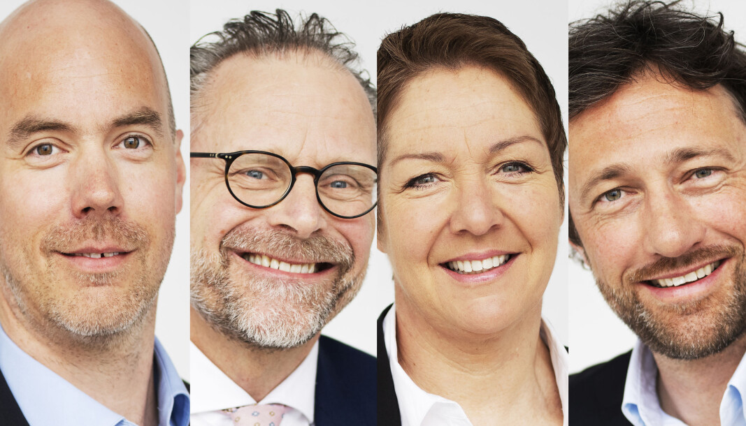 Jon Oppedal Vale, Tore Holtan, Marianne Kartum og Kjell Sagen Berg. Jon Oppedal Vale, Tore Holtan, Marianne Kartum og Kjell Sagen Berg.