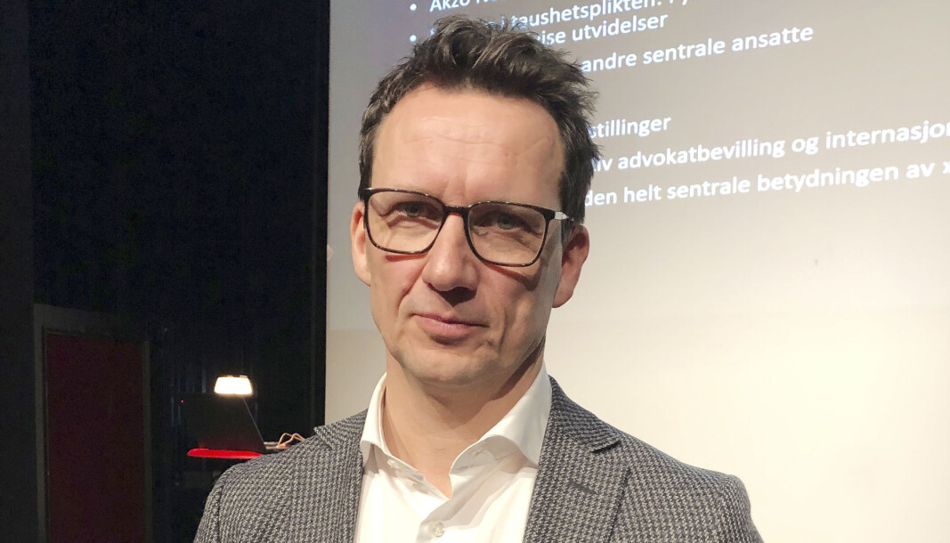 – Det blir et krevende studium, sier Morten Kinander. – Det blir et krevende studium, sier Morten Kinander.