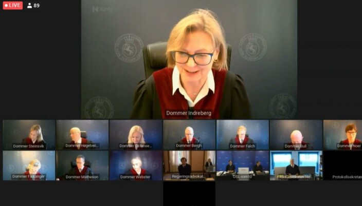 Dommer Hilde Indreberg ledet saken. Dommer Hilde Indreberg ledet saken.