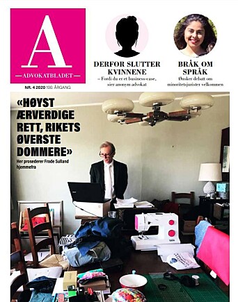 Fotoet av Frode Sulland har stått som et symbol på ulik utrustning i fjernmøter, sa Toril Marie Øie. Fotoet av Frode Sulland har stått som et symbol på ulik utrustning i fjernmøter, sa Toril Marie Øie.