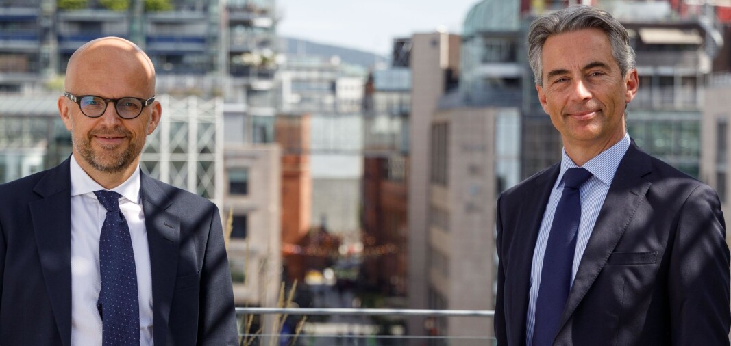 Juridisk visedirektør i Equinor Knut Høivik og partner i Selmer, Thomas Brandi. Juridisk visedirektør i Equinor Knut Høivik og partner i Selmer, Thomas Brandi.
