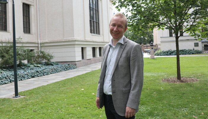 Ved Det juridiske fakultet i Oslo. Ved Det juridiske fakultet i Oslo.