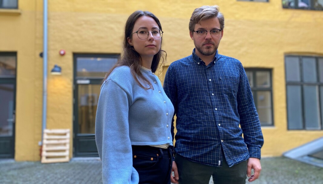 JURK- og Jussbuss-lederne Bjørk Jonassen og Ole Martin Juul Slyngstadli fortviler over byrådets budsjettkutt-forslag. JURK- og Jussbuss-lederne Bjørk Jonassen og Ole Martin Juul Slyngstadli fortviler over byrådets budsjettkutt-forslag.