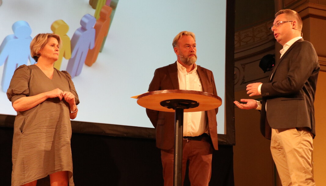 Grete Lien Metlid fra Oslopolitiet, advokat Jon Anders Hasle og krimkommentator Olav Rønneberg. Grete Lien Metlid fra Oslopolitiet, advokat Jon Anders Hasle og krimkommentator Olav Rønneberg.