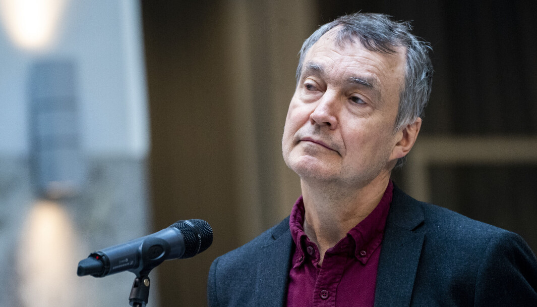 – Det er alltid lurt å snakke om systemer, og ikke om penger, sier Aslak Bonde. – Det er alltid lurt å snakke om systemer, og ikke om penger, sier Aslak Bonde.