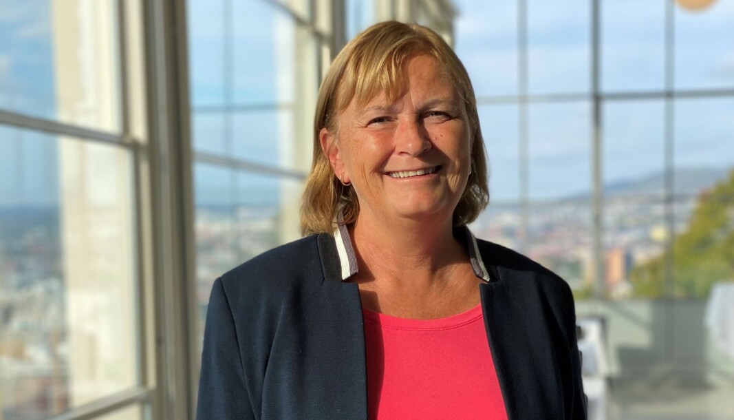 Anne Helsingeng presenterte utvalgets forslag på et arrangement for de største firmaene i mars. Anne Helsingeng presenterte utvalgets forslag på et arrangement for de største firmaene i mars.
