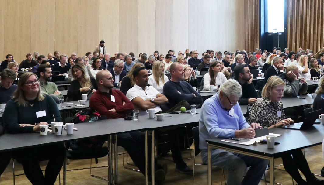 Oppslutningen om høstseminaret var rekordstor. Oppslutningen om høstseminaret var rekordstor.