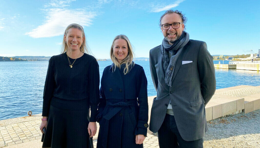 BAHR-partnere Anne Dahl Frisak, Lisa Marie Opdahl og Geir Gustavsson. BAHR-partnere Anne Dahl Frisak, Lisa Marie Opdahl og Geir Gustavsson.