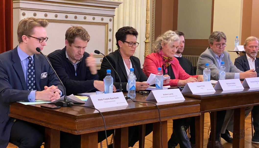 Fra v. Mads Fredrik Baardseth, Anders Løvlie, Ingunn Foss, Marianne Vollan, Andreas S. Unneland, Thorsteinn Skansbo og Frode Sulland. Fra v. Mads Fredrik Baardseth, Anders Løvlie, Ingunn Foss, Marianne Vollan, Andreas S. Unneland, Thorsteinn Skansbo og Frode Sulland.