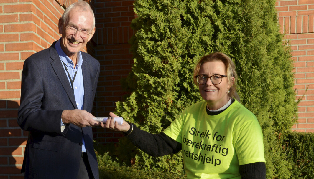 Sorenskriver i Telemark tingrett Dag Bjørvik og leder for Telemark krets av Advokatforeningen, Heidi Amlie Grindem. Sorenskriver i Telemark tingrett Dag Bjørvik og leder for Telemark krets av Advokatforeningen, Heidi Amlie Grindem.