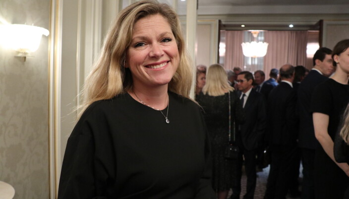 Dagbladet-kommentator Martine Aurdal var blant de mange profilerte medieaktørene som var til stede under Advokatforeningens årstale Dagbladet-kommentator Martine Aurdal var blant de mange profilerte medieaktørene som var til stede under Advokatforeningens årstale