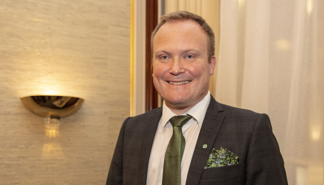 Statssekretær Hans-Petter Aasen (Sp). Statssekretær Hans-Petter Aasen (Sp).