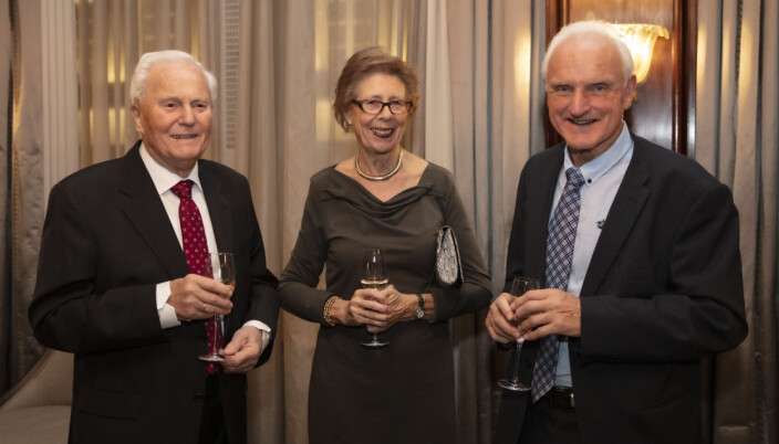 Hans M. Stenberg-Nilsen, Bjørg Ven og Helge Aarseth. Hans M. Stenberg-Nilsen, Bjørg Ven og Helge Aarseth.