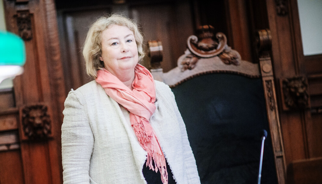 Høyesterettsjustitiarius Toril Marie Øie. Høyesterettsjustitiarius Toril Marie Øie.