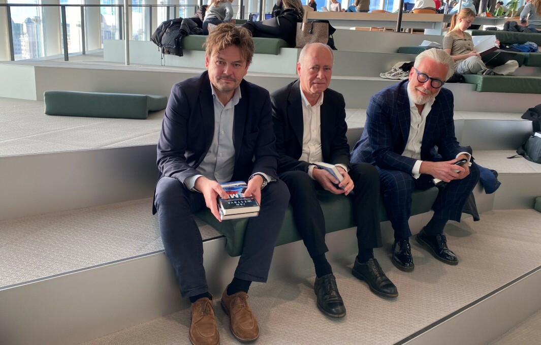 Partners in crime: Jan Bjørnsen, Jan Westbye og Audun Lillestølen . Partners in crime: Jan Bjørnsen, Jan Westbye og Audun Lillestølen .