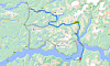 På vinteren må advokaten kjører en cirka 20 kilometer lenger rute via Høyanger. Også her må hun krysse Sognefjorden på fergestrekket Dragsvik Vangsnes.