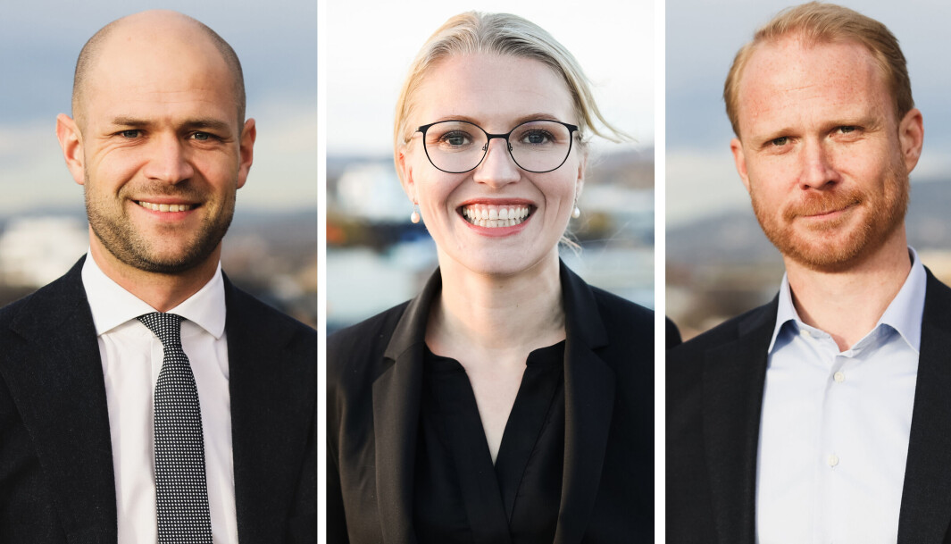 Ole Christoffer Ellingsen, Wenche Sædal og Lars Martin Sveen har rykket opp i Thommessen. Ole Christoffer Ellingsen, Wenche Sædal og Lars Martin Sveen har rykket opp i Thommessen.