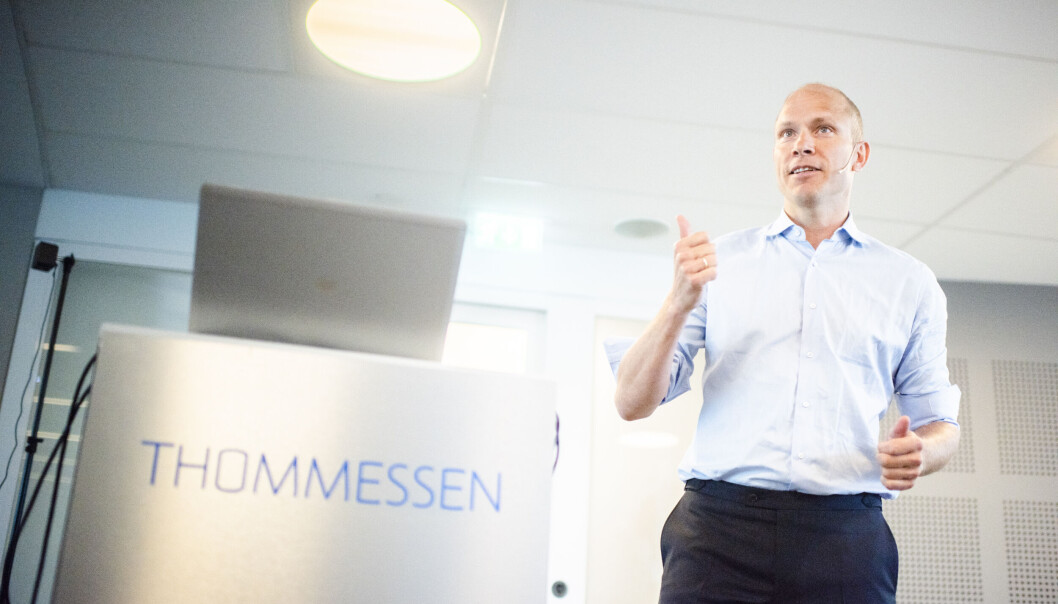 Sverre Tyrhaug er managing partner i Thommessen. Sverre Tyrhaug er managing partner i Thommessen.