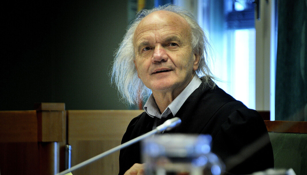 Forsvarsadvokat Harald Otterstad. Forsvarsadvokat Harald Otterstad.