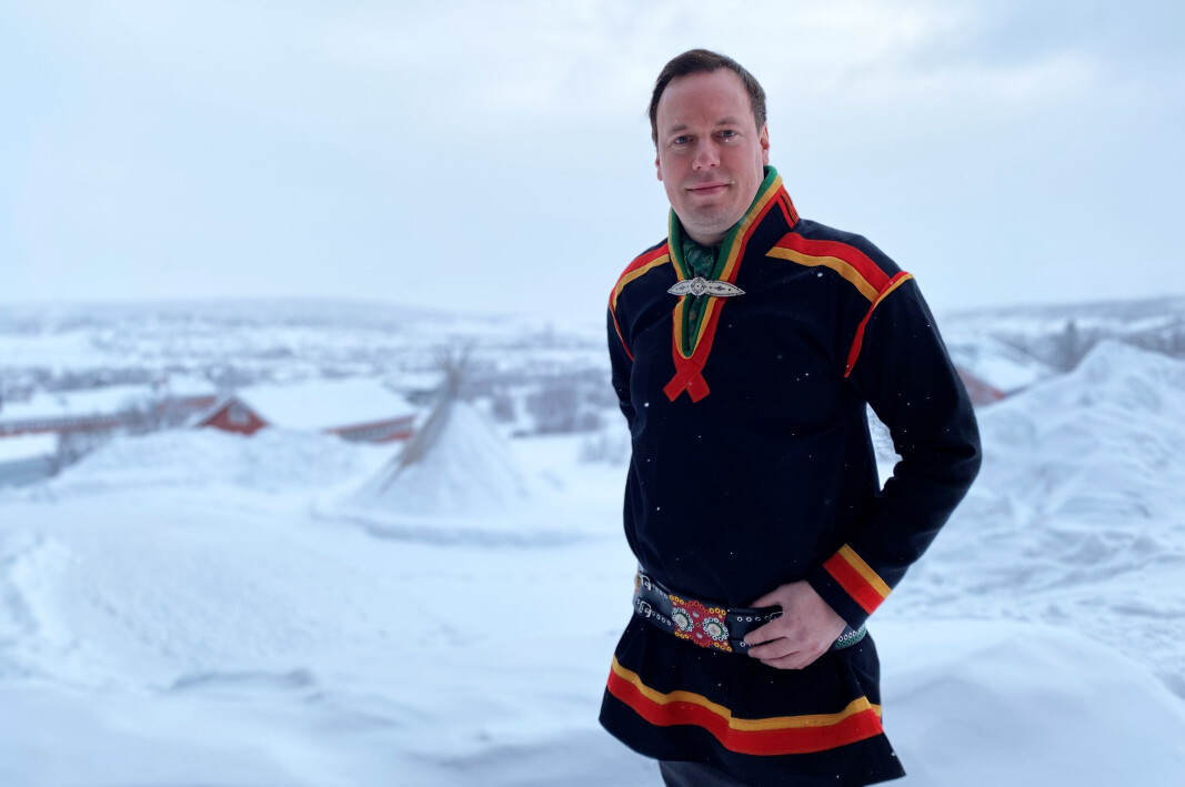 Politisk rådgiver i Sametingsrådet Eirik Larsen i Kautokeino. Politisk rådgiver i Sametingsrådet Eirik Larsen i Kautokeino.