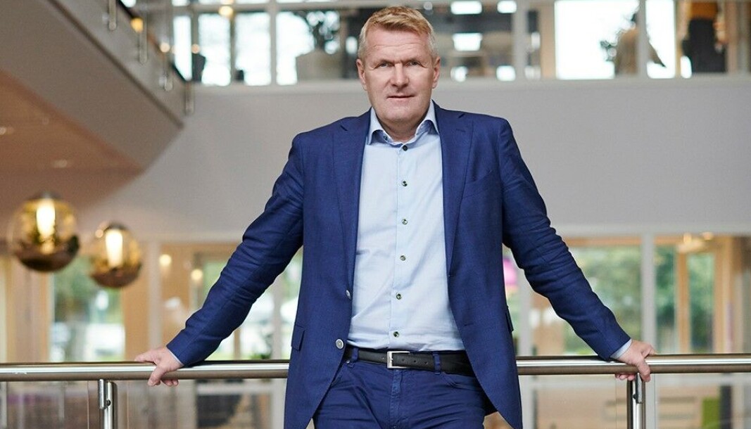 Frode Lillebakken gleder seg til nye eventyr. Frode Lillebakken gleder seg til nye eventyr.