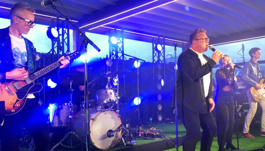 Hans Orkester opptrådte også på advokatfesten i 2019. Hans Orkester opptrådte også på advokatfesten i 2019.