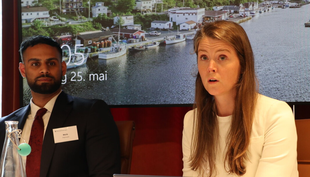 Advokat Haroon Malik i DLA Piper og Thommessen-partner Heidi Jorkjend. Advokat Haroon Malik i DLA Piper og Thommessen-partner Heidi Jorkjend.