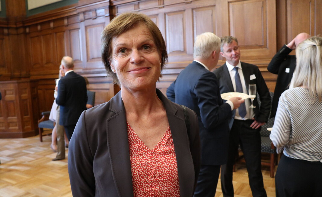 Høyesterettsdommer Ragnhild Noer på mottakelsen for nye møterettsadvokater. Høyesterettsdommer Ragnhild Noer på mottakelsen for nye møterettsadvokater.