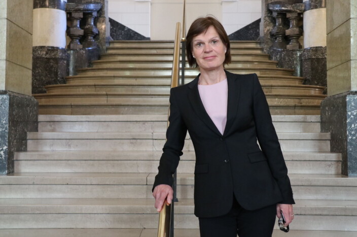 Ragnhild Noer i Norges Høyesterett. Ragnhild Noer i Norges Høyesterett.