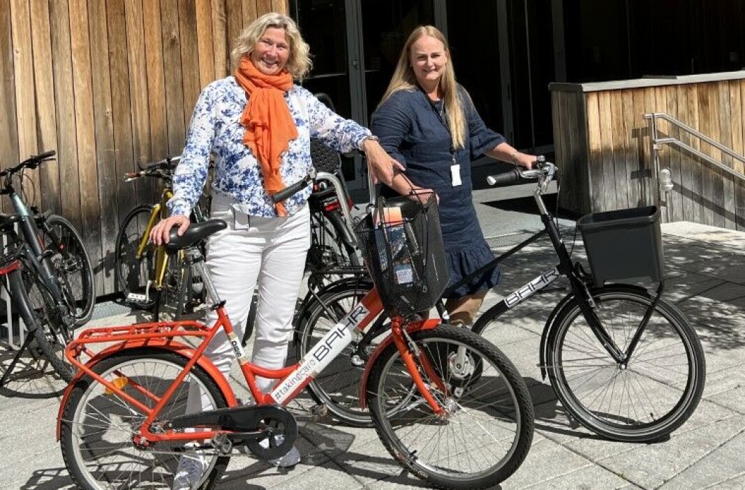 Alle hos BAHR tar sykkelen fatt når de skal komme seg fra A til B. Alle hos BAHR tar sykkelen fatt når de skal komme seg fra A til B.